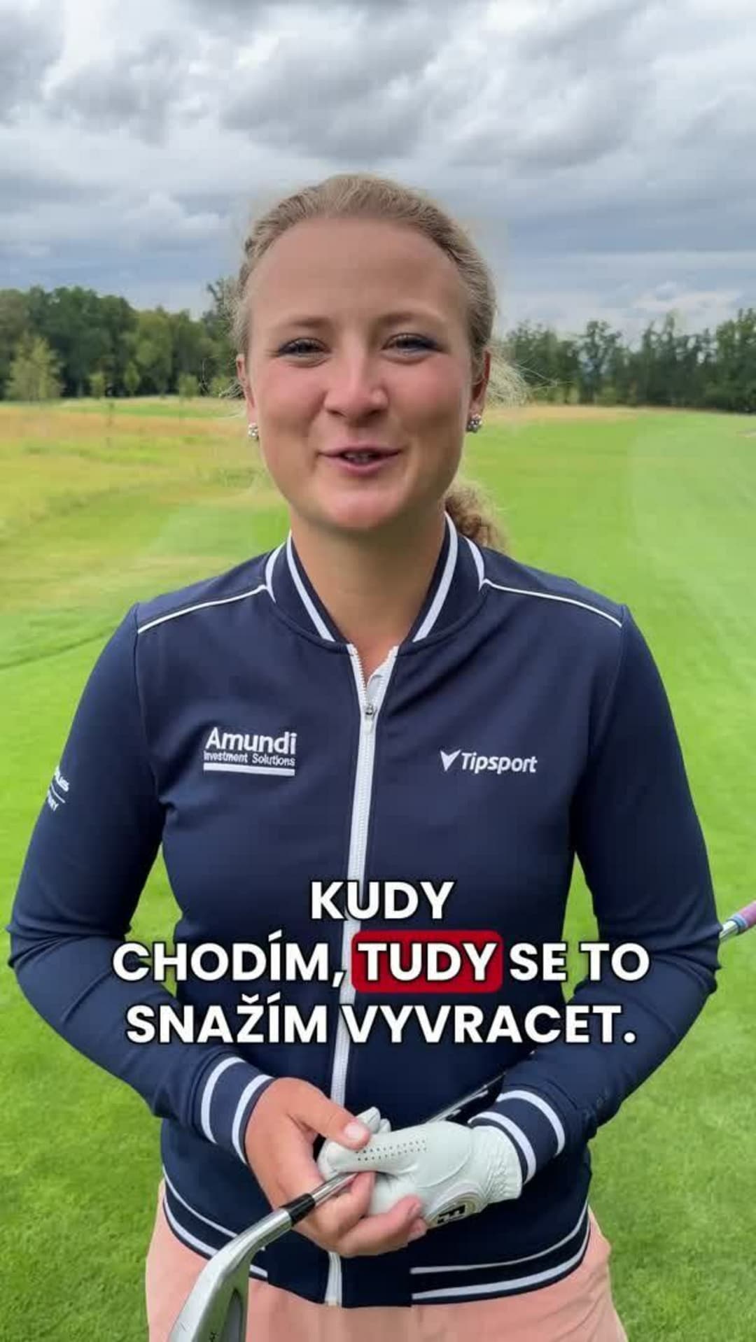 Sport Magazín s golfistkou Kouskovou po British Open