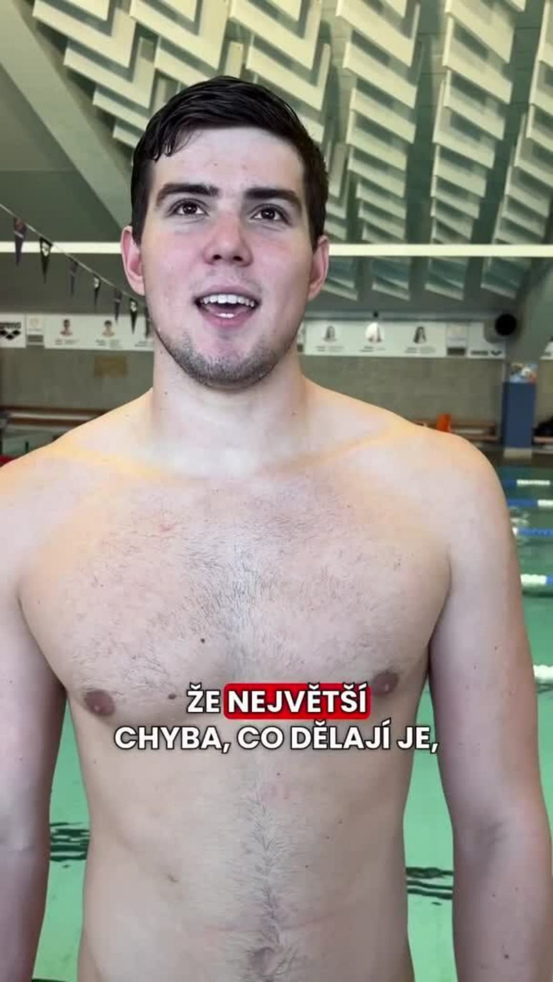 Jaká je nejčastější chyba při plavání? Čeští reprezentanti odpovídají